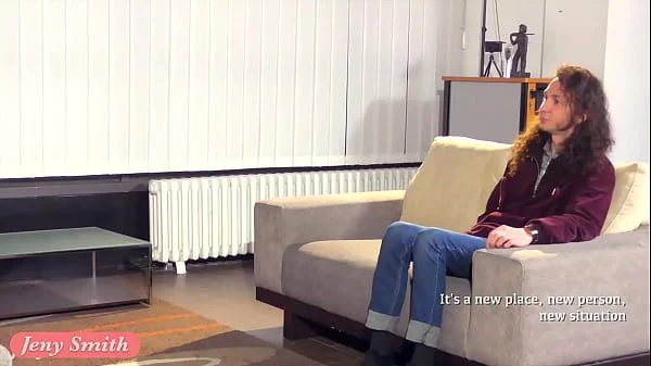 Psycologist part 3. Jeny Smith seduces and teases the guy