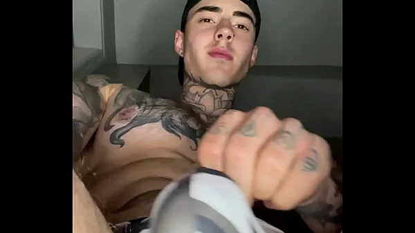 Playing With My Huge Bulge In A Jockstrap While Talking Dirty Before Shooting A Huge Load
