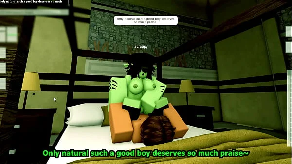 A Hot Night with a Goblin Girl | Roblox RP