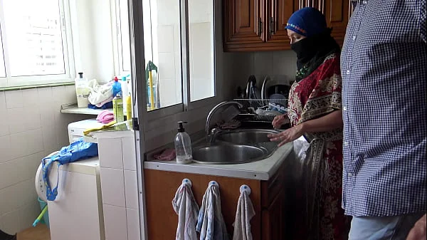 I shocked this muslim cleaning maid by telling her to clean my asshole!!!