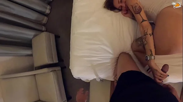 POV: Fucking blonde yoga teacher in the hotel room