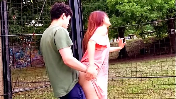 Deepthroat and rough sex in the park with my schoolmatev