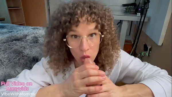 Stepmom Catches You and Says You Have a Nice Cock