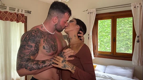 Inked Brunette Demon Flor Getting Her Pussy Drilled By Maximo Garcia