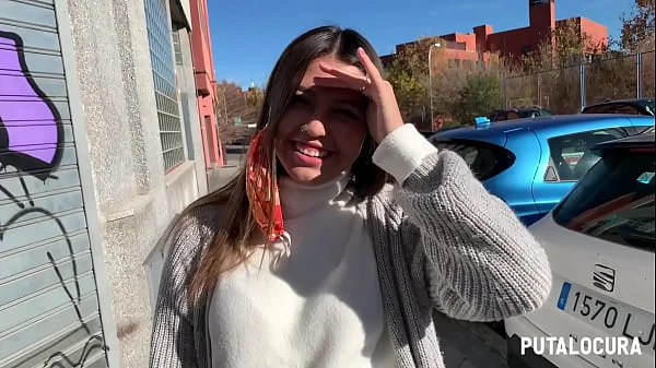 PutaLocura - La preciosa colombiana Camila Palmer es pillada por Torbe y traga toda su lefa.
