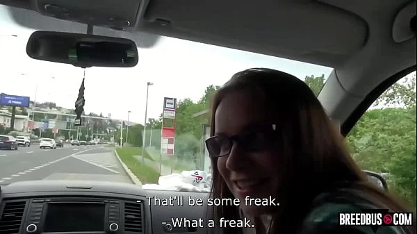 Angel Wicky Looking for Cock in the BreedBus