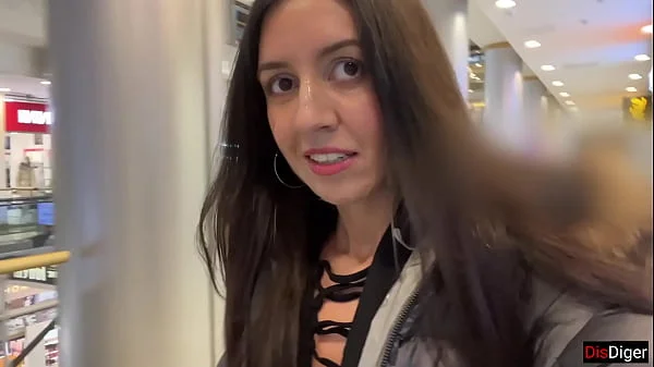 I came on girl’s face in locker room and she went for a walk with cum on her face in shopping center Cumwalk