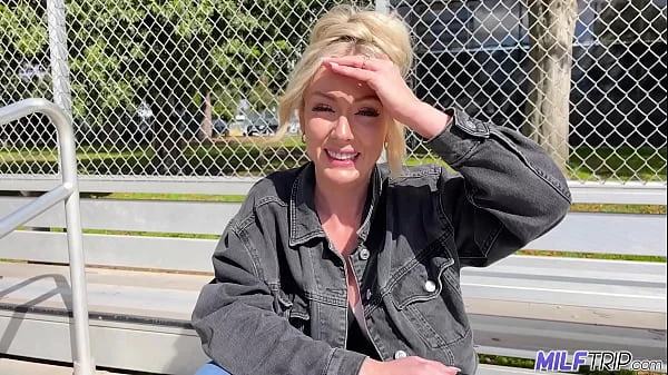 MilfTrip Blonde Milf Sadie Summers Makes First Onscreen Fuck Film