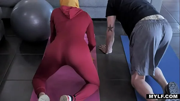 Muslim MILF Keeps Her Body Fir And Her Trainer Takes Advantage- Anissa Kate