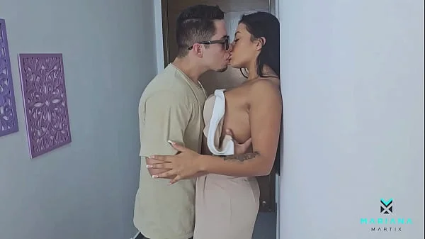 TRAILER - Rimjob to big cock guy on our first trip together with squirt - Mariana Martix