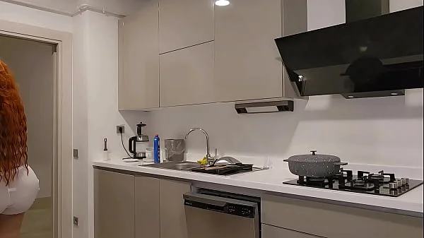 BIG ASS NEIGHBOR COOKS FOR ME