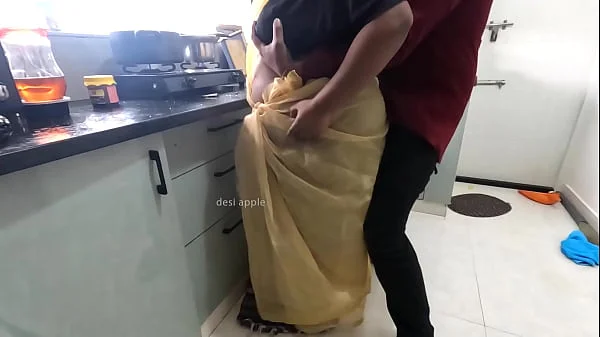 Tamil maid got fucked in kitchen