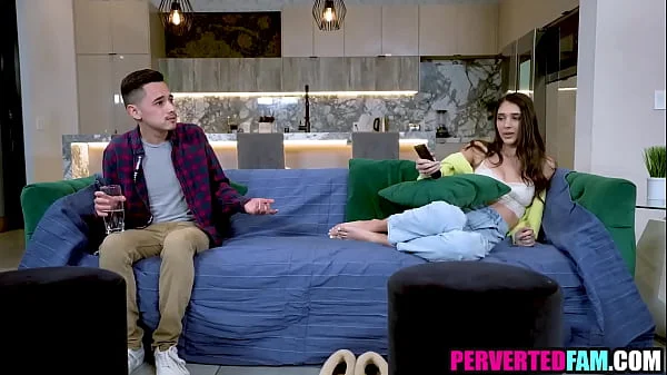 Step brother and step sister fuck when parents are out