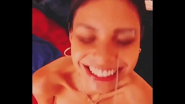 Homemade blowjob and facial compilation