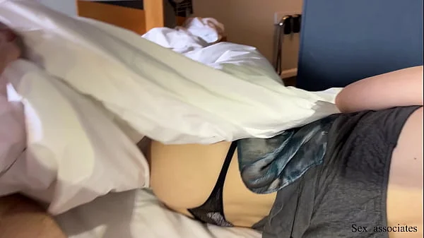 Did your dick just slide into ma asshole It's so inapropriate. I am your stepmom!!! Stepmom And Son Share a Bed In A Hotel