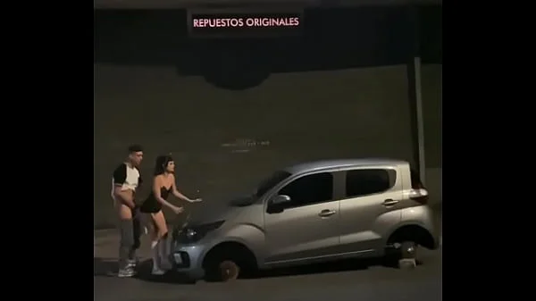me follan en la calle en mi primer noche como prostituta