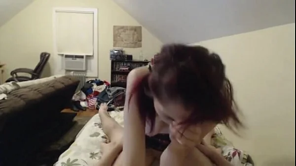 Teen Riding and Have Wild Orgasm