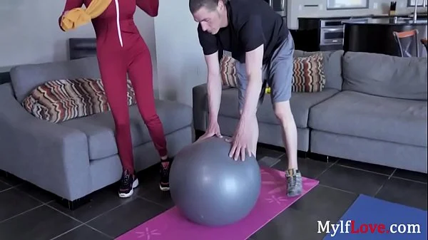 Busty Brunette In Hijab Fucks Her Trainer- Anissa Kate