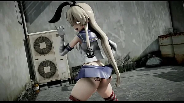 MMD 島風をわからせる