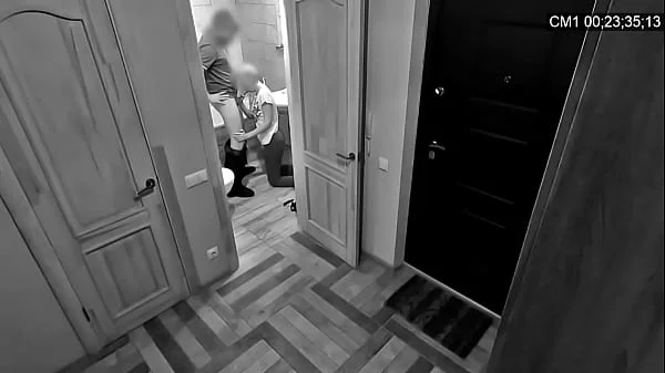 Blowjob in the bathroom