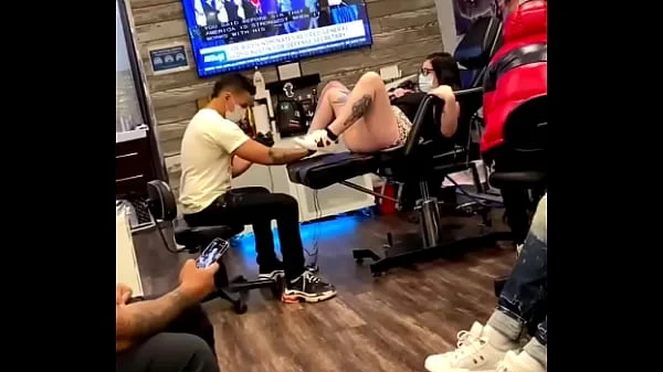 Tattoo Pussy with squirt