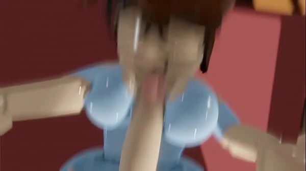 Roblox [Busty White Girl Gets Used How She Should Be]