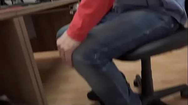 Redhead Attenya's porn debut with a GIANT DICK