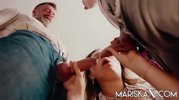 MARISKAX Olga Love double stuffed in the doctors office