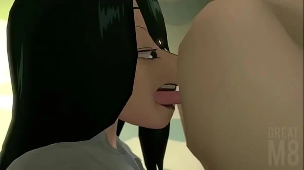 Froppy gives Deku a rimjob (by Greatm8)