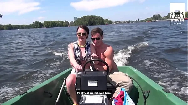 THE BOAT IS SINKING!! Group a 3some FUCK under the SUN  (FULL SCENE)- StevenShame.Dating