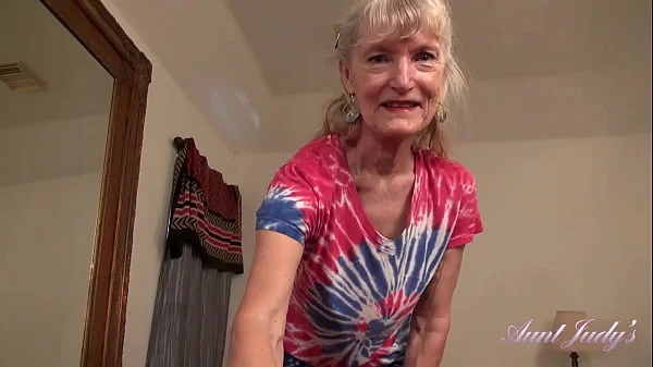 AuntJudys - 69yo Texas GILF Diane jacks you off