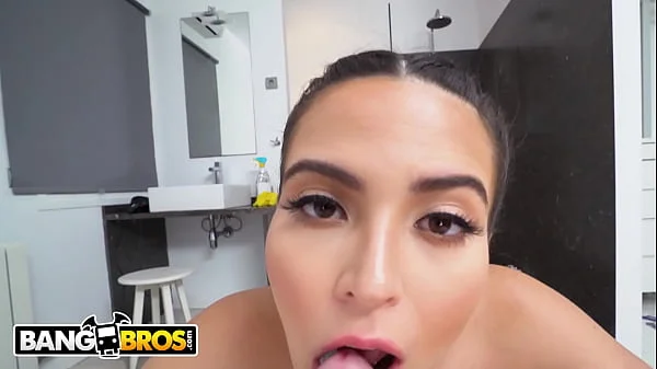 BANGBROS - Big Booty Latin Maid Ariana Van X Spit Shines Tommy Cabrio's Cock