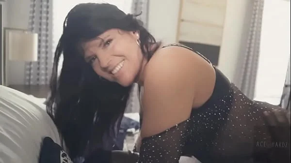 Cuckold wife talking dirty to husband while she take bbc hard