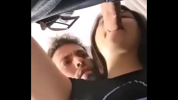 Wife sucks dick in front of cuckold husband