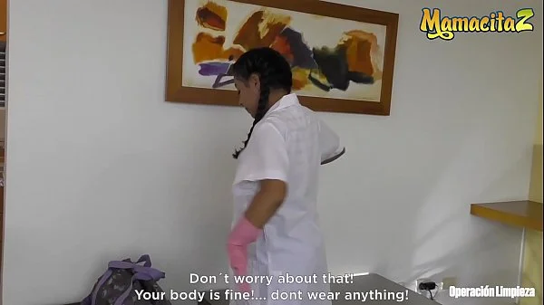 mamacitaz horny boss milf tease and fucks with her cute 18 yo maid maria antonia alzate sofia zarate