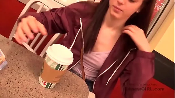 Super cute 18 brunette gets pussyfucked at audition