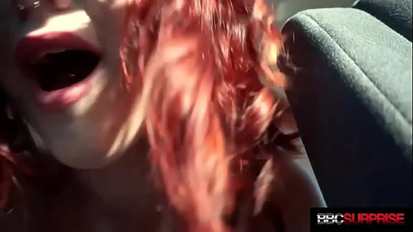 - 18yo Red Haired Newbie Jules Gets her First BBC and Creampie!