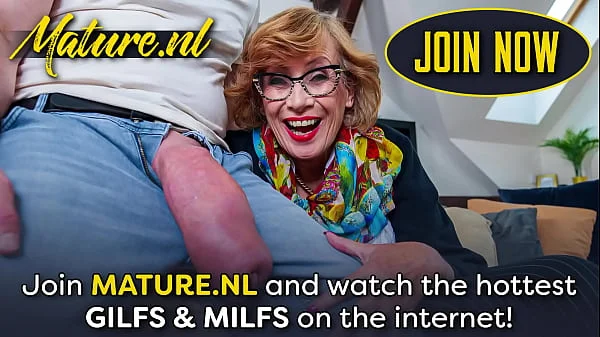 Busty MILF Sabine Has Her Hands, Mouth & Pussy Filled With Cocks In Threesome