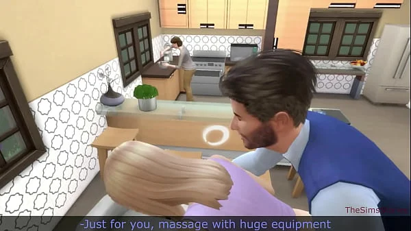 Sims 4, Stepfather seduced and fucked his stepdaughter